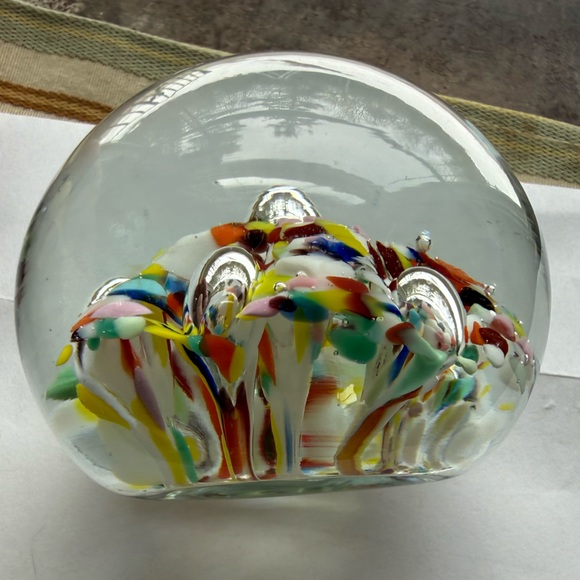 Colorful Glass Paperweight - Picture 7 of 9